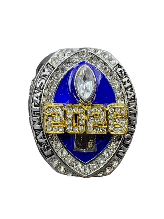 2026 Fantasy Football League Championship Rings Trophy Champion Ring