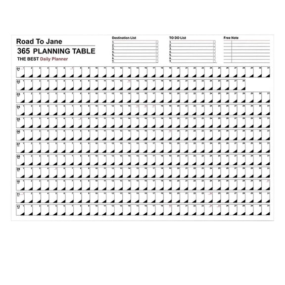 2026 Farmers Almanac Horizontal Yearly Wall Calendar,Open for Home Office & School, One Page Full Year View Holidays Included Large Writing Space Foldable with Stickers for Planning & Budget ,White