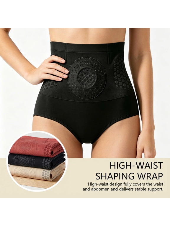 2026 Fat Burn Shorts, 4-in-1 Micro-Particle Sculpting Yoga Pants, Tummy Control & Butt Lifting High Waist Shapewear, Seamless Sculpting Underwear (L,Black)