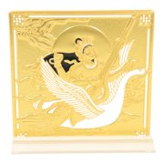 2026 Feng Shui Saraswati Swan, Swan of Saraswati Plaque for Wisdom, Scholastic, Education, Artists and Career