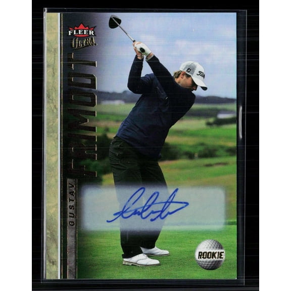 2026 Fleer Ultra Golf Rainbow Auto Gustav Frimodt #52 TCU Horned Frogs Autographed Trading Card