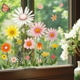 thumbnail image 1 of 2026 Flower Window Sticker,Double Sided Window Clings,Flower Window Clings for Glass Windows,Floral Glass Wall Stickers Flower Window Clings,Wildflower Grass Decals for Home Glass Door Office Decor, 1 of 7