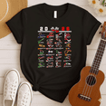thumbnail image 1 of 2026 Formula 1 Race Tracks T-Shirt - F1 Fan Gift T-shirt, for men & women, S-5XL, 1 of 2