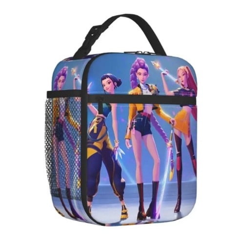 2026 Full-Printed Lunch Bag, Printed Accessories, Large Capacity Lunch Box Bag, Ice Pack