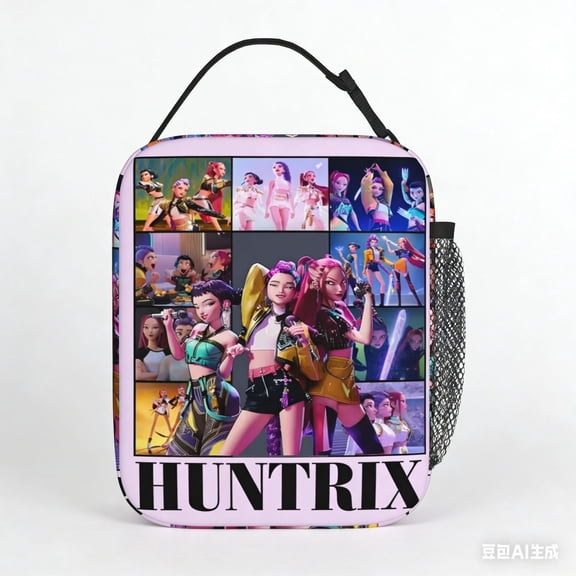 2026 Full-Printed Lunch Bag, Printed Accessories, Large Capacity Lunch Box Bag, Ice Pack
