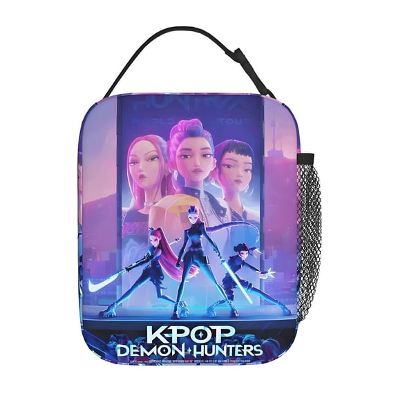 2026 Full-Printed Lunch Bag, Printed Accessories, Large Capacity Lunch Box Bag, Ice Pack