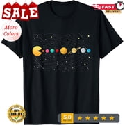 2026/Funny Solar System Astronauts Space Video Games Unisex T-Shirt