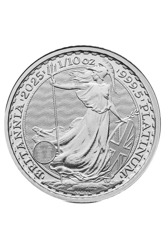 2026 GB 1/10 oz .9995 Fine Platinum Britannia Coin King Charles III Effigy BU