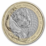 Collectible 2026 GB 200 Yrs of Zoological Society of London  2 BU coin