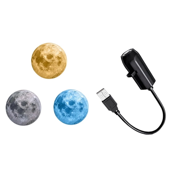 2026 Galaxy Projector, 2-in-1 Starry Sky Projector & Night Light, 360° Adjustable LED Space Galaxy Lamp, Milky Way Mood Lighting, HD Image Star Projectors for Bedroom Hallway Ceiling Decor Moon B