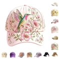 thumbnail image 1 of 2026 Garden Floral Baseball Cap Adjustable Breathable Mesh Summer Hat Lightweight Outdoor Sports Cap, 1 of 5