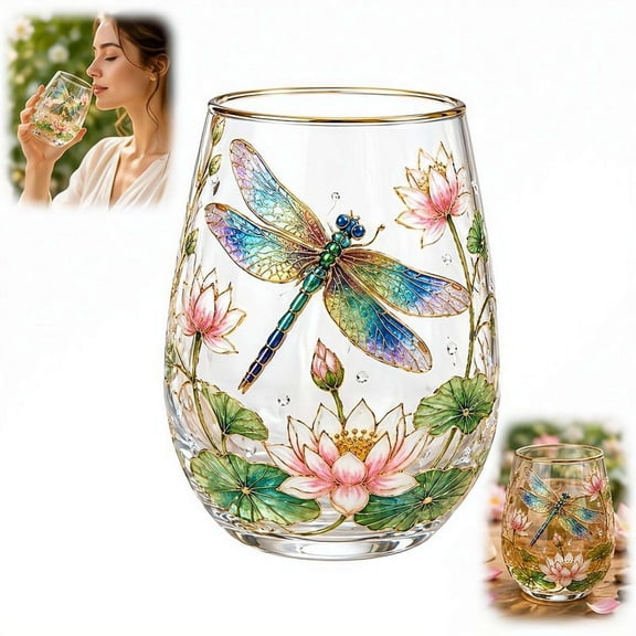 2026 Garden Hummingbird Morning Bliss Glass Tea Cup,Hummingbird Floral Clear Embossed Glass Cup,14 oz Nature Bird Flower Mug forHot & Cold Drinks,Gift for Mom Women Bird Lovers Tea Lovers