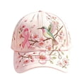 thumbnail image 1 of 2026 Garden Morning Baseball Cap,Floral Animal Printed Baseball Cap,Lightweight Adjustable Casual Outdoor Sun Hat for Men & Women, 1 of 6