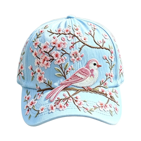 2026 Garden Morning Cap,Adjustable Floral Animal Print Hat,Breathable & Comfortable Packable Sun Hat for Casual Weekend Outdoor