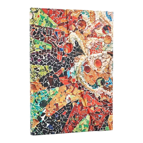 2026 Gaudi's Sun (Gaudis Mosaics) Midi 12-month Horizontal H