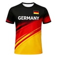 thumbnail image 1 of 2026 Germany Soccer Fan T-Shirt, Quick Dry Polyester for Sports Events, 1 of 5