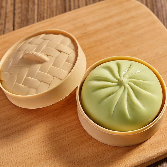 2026 Giant Dumpling Squishy, Giant Mystery Dumplings Large Stress Relief Sensory Ball for Adults & Teens, Anxiety Relief Fidget , Soft Squeeze Decompression Dough (Green)