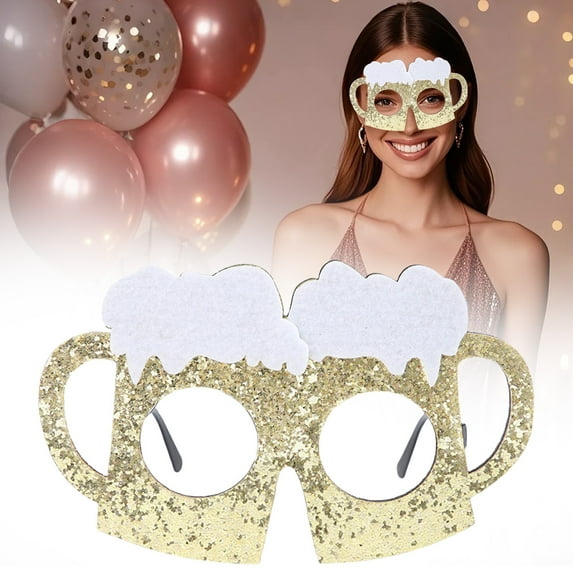 2026 Glasses New Years - Pack of 1 | Happy New Year Eyeglasses 2026 for New Years Eve Party Supplies 2026 | NYE Party Glasses | Happy New Years Decorations 2026 | NYE Decorations 2026