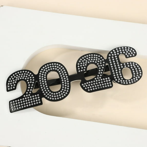 2026 Glasses Sparkly 2026 Number Sunglasses for New Years Eve Party Favors 2026 Themed Birthday Glasses and Holiday Photo Booth Props