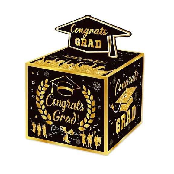 2026 Graduate Box Graduation Card Box for Graduation Gift Graduate Party Favors Decor Party Supplies