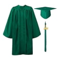 thumbnail image 1 of 2026 Graduation Cap and Gown Set with Tassel Matte Ceremony Robe Outfit for Kindergarten Elementary School Graduation Ceremony, 1 of 7