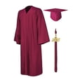 thumbnail image 1 of 2026 Graduation Cap and Gown Set with Tassel Unisex Matte Graduation Gown for High School and College Commencement Ceremony, 1 of 7