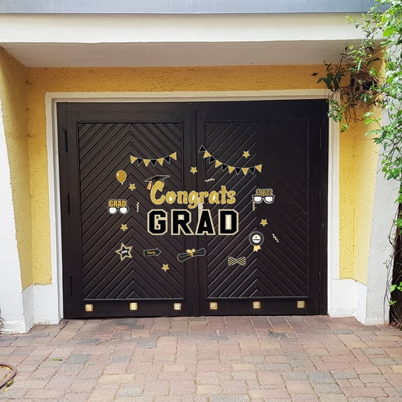 2026 Graduation Car Magnet Decoration, Magnetic Congrats Grad 2026 Refrigerator Garage Door Stickers, Class of 2026 Graduation Car Magnet Decal for Parade Decor Graduation Party Supplies