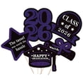 thumbnail image 1 of 2026 Graduation Centerpiece Sticks, 1 Set Class of 2026 Graduation Decorations Table Toppers,Graduation 2026 Party Supplies for Table Decorations Supply, 1 of 5