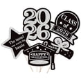 thumbnail image 1 of 2026 Graduation Centerpiece Sticks, 1 Set Class of 2026 Graduation Decorations Table Toppers,Graduation 2026 Party Supplies for Table Decorations Supply, 1 of 5