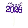 thumbnail image 1 of 2026 Graduation Centerpieces – Class of 2026 Cake Topper, Congrats Grad Table Decor for High School & Senior Party, 1 of 9