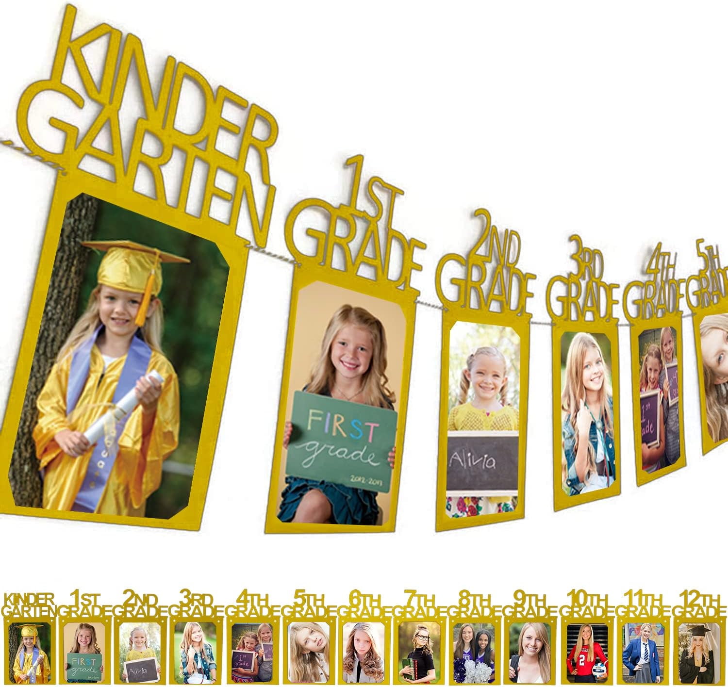 2026 Graduation Decorations 5x7 Photo Banner for Class of 2026 ...