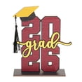 thumbnail image 1 of 2026 Graduation Decorations - Yard Sign Yard Decorations Congrats Graduation Lawn Signs 2026 Grad Yard Signs with Stakes for Outdoor Congrats Graduation Party Decoration Supplies, 1 of 9