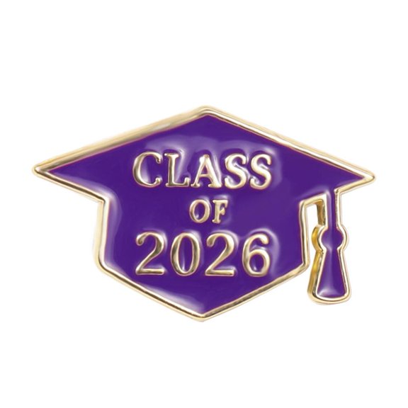 2026 Graduation Doctorate Brooch Pin Commemorative Badge for Grad Gown Gaokao Gift