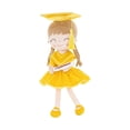 thumbnail image 1 of 2026 Graduation Doll,Personalized Plush Keepsake, Commemorative Collectible for High School & College Graduate(14" Yellow), 1 of 5