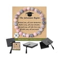 thumbnail image 1 of 2026 Graduation Gift Set: Jewelry Bracelet with Commemorative Card and Elegant Hat Box for Graduating Students, Classmates & Friends, 1 of 7