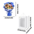 thumbnail image 1 of 2026 Graduation Gift Set with Knitted Flower Bouquet & Graduation Bear | Elegant Gift Bag for Celebrations, High School & College Achievements, 1 of 4