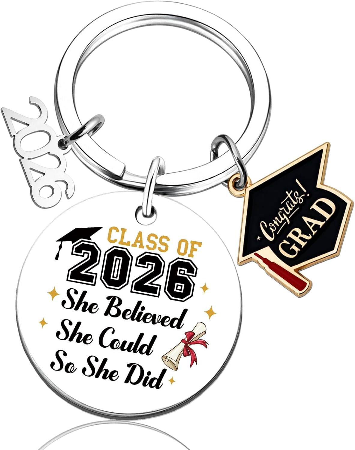 2026 Graduation Gifts for Her Class Of 2026 Keychain College Graduation ...
