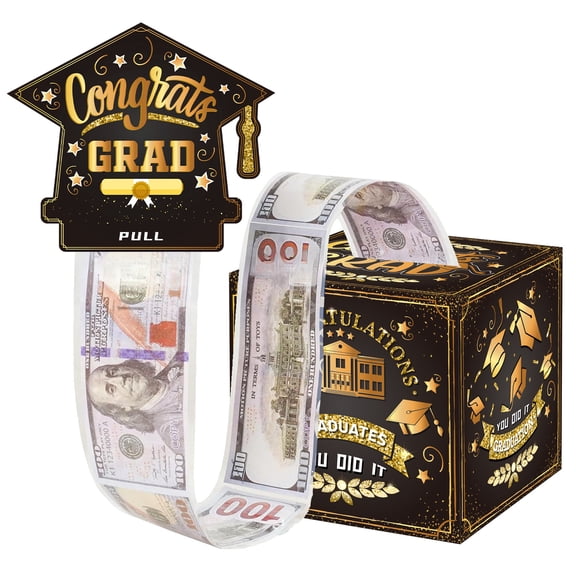 2026 Graduation Gifts, Class of 2026 Money Gift Box, Funny Surprise Cash Gift Idea Kit for Boys Girls College High School Congrats Grad,Graduation Money Box for Cash Gift