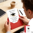 thumbnail image 1 of 2026 Graduation Greeting Card Set with Envelopes, Folded Postcard for High School College Grads, 15-Pack, 6.9 x 9.1 Inch, 1 of 6