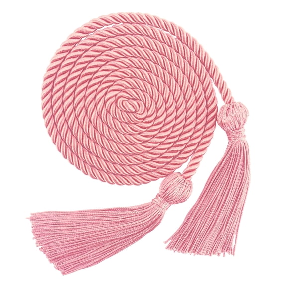 2026 Graduation Honor Cord, Pink White Graduation Cord with Tassel, 67 Inch Decorative Honor Rope for Class of 2026 Students, Perfect Accessory for High School, Bachelor, Master and Doctoral Graduati