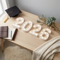 thumbnail image 1 of 2026 Graduation Large Light Up Numbers Light Up Number Sign Wedding Anniversary Decor,C, 1 of 5