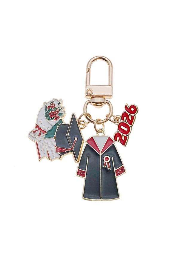 2026 Graduation Pendant Keychain Charm For Students,grad party supplies class of 2026