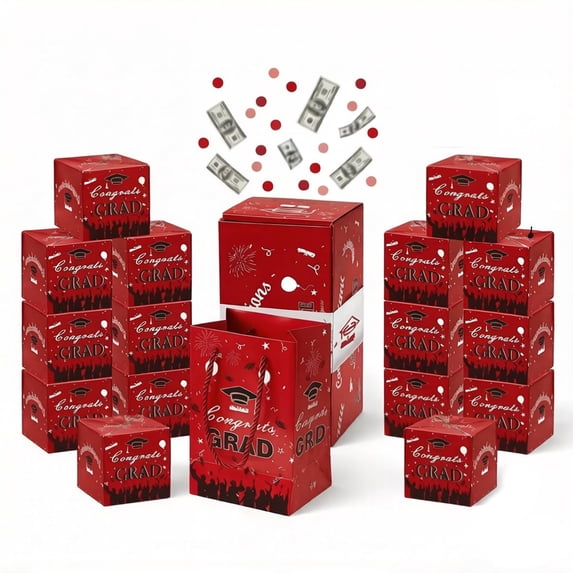 2026 Graduation Surprise Explosion Gift Box, Pop Up Money Holder for ...