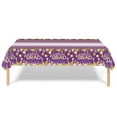 thumbnail image 1 of 2026 Graduation Tablecloths Rectangle 54"x108" Purple Graduation Decorations Class of 2026 Congrats Grad Graduation Party Decorations Disposable Table Cover for Home,School,Party Supplies, 1 of 2