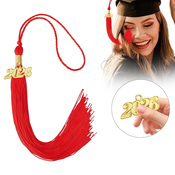 2026 Graduation Tassel 2026 Tassel Graduation 2026 Graduations Cap Tassels Graduation Cap Tassels Decoration with 2026 Grad Cap Hat Accessories Grad Gifts for 2026 Year 2026 Graduation Stuff 1PC