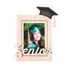 2026 Graduation Tassel Photo Frame for Pictures, Wooden Inspirational Graduation Picture Frame Class of 2026 Shadow Box Graduate Gift for Friend Party Decoration