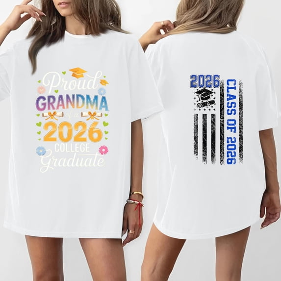 2026 Graduation Women's Tops, Lightweight Women Tops, Short Sleeve ...
