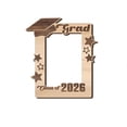 thumbnail image 1 of 2026 Graduation Wooden Photo Frame - Elegant Keepsake Gift for Celebrations, Wall or Desk Display, Versatile, Splinter-Free Finish, 1 of 5