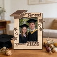 thumbnail image 1 of 2026 Graduation Wooden Photo Frame – Stylish Keepsake Gift for Graduates, Wall or Desk Display, Perfect Memory Celebration A, 1 of 5