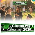 thumbnail image 1 of 2026 Graduation Yard Banner, 2026 Graduation Decorations, Graduation Banner, Class of 2026 Congrats Grad Glitter Decor, Outdoor Graduation Party Banner for College Porch Yard Decor Green 1Pcs, 1 of 9